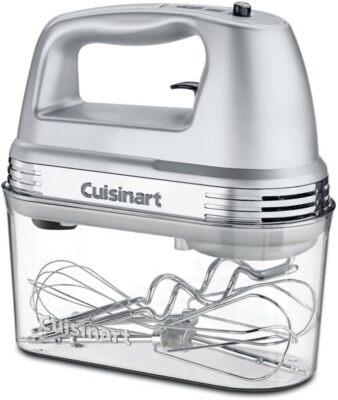 HM-90BCS Power Advantage Plus 9-Speed Handheld Mixer with Storage Case, Brushed