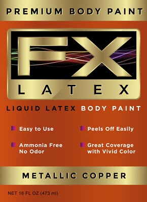 Liquid Latex - 16 Oz Any Color - Face and Body Paint Perfect for Cosplay!