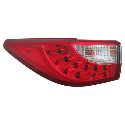 Left Driver Side Tail Light Fits 13-15 Infiniti JX35 QX60 CAPA Certified Halogen