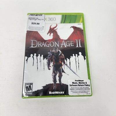 Dragon Age II Xbox 360 NTSC-U/C Brand New Sealed Video Game Bioware EA