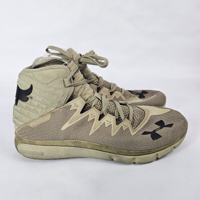 Size 11 Under Armour Project Rock Delta City Khaki