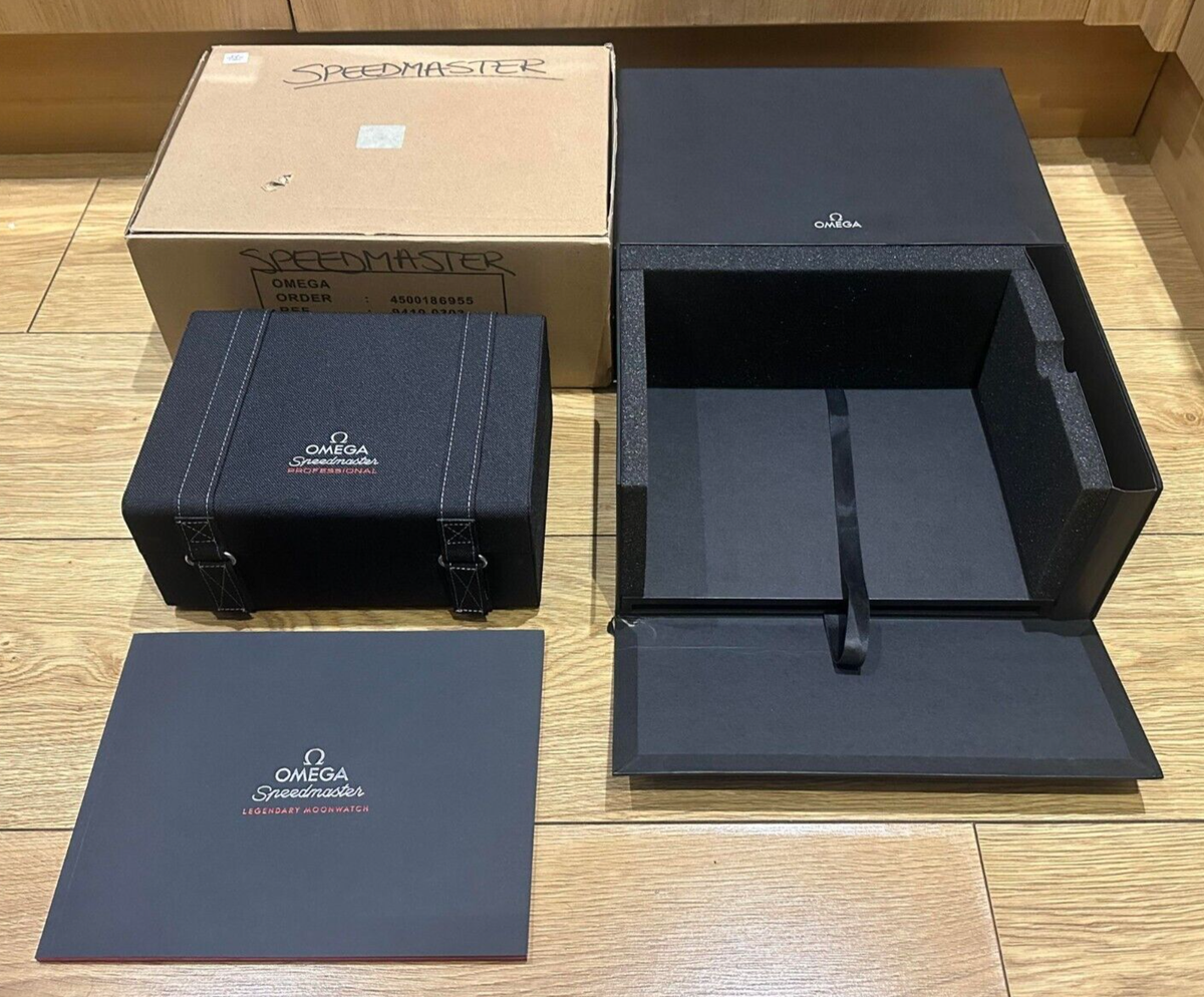 OMEGA ギフトボックス 純正 Genuine Omega Speedmaster Professional Watch Box with Travel Case