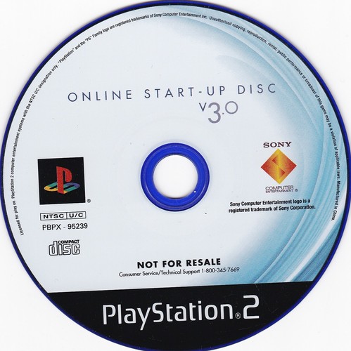 Online Start-Up Disc V3.0 (Sony Playstation 2) *DISC ONLY* - Picture 2 of 2