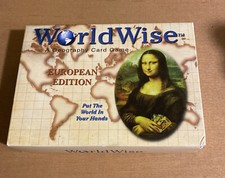 World Wise European Edition Geography Card Game