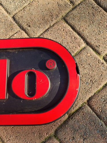 4'—Vintage Double Sided Vacuum Formed Nintendo Store Display Promo Sign W/Seal - Picture 5 of 6