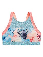 Athleta Girl Bora Bora Bikini Top Bottom Cannonball Shorts Swimsuit XXL 16 N