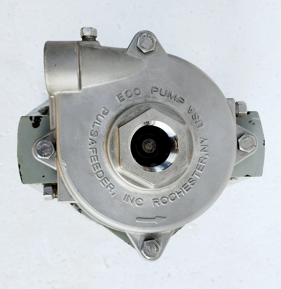 PULSAFEEDER ECO CENTRIFUGAL PUMP Stainless, OMNIPURE Overboard Sewage PUMP ONLY - Image 3 of 4