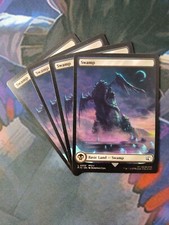 Full Art Swamp 0300 x 4 | *% Off 2+ | Final Fantasy | NM | MTG