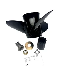 Black Propeller 832830A45 19P /Flo-Torq ll hub kit