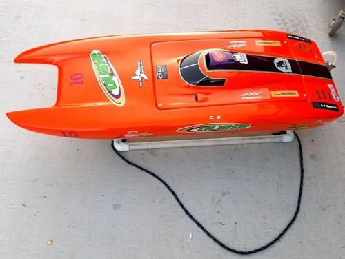 NEW MAD Racing Boat Worx 47" Storm Cat MADE N USA zenoah,quickdraw,rcmk Gas Elec - Picture 3 of 13