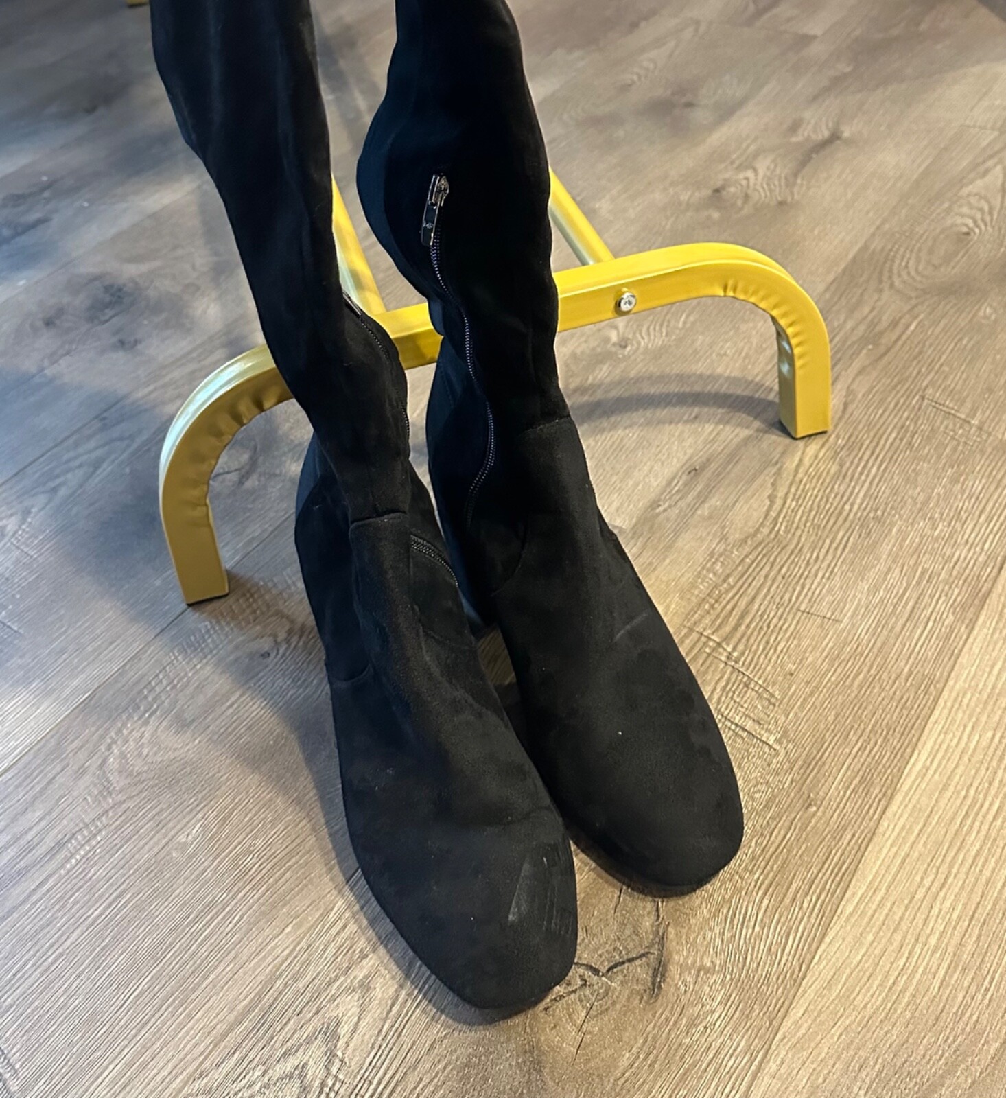 Marc Fisher Women’s Over The Knee Black Boots Size 10W