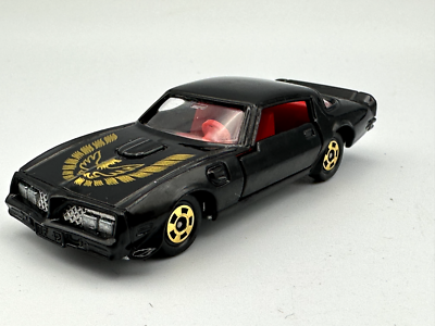 トミカ F42 ポンティアック ファイヤバード トランザム ポリスカー TOMICA POCKET CARS #F42 PONTIAC FIREBIRD TRANS AM, BLACK, 1:64