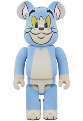 BE@RBRICK TOM Classic Color FLOCKY Ver. 100% 400% TOM AND JERRY