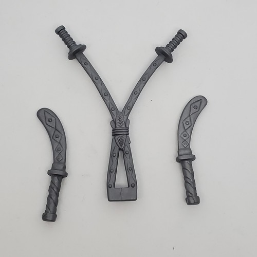 1992 TMNT Samurai Scooter Authentic Sword Sissybar Lot Vintage Accessory 991 - Bild 5 von 5