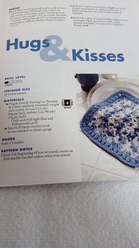 Crochet Patterns, Booklet,#871030/"2 Hr. Dishcloths", 12 Projects - Picture 13 of 18