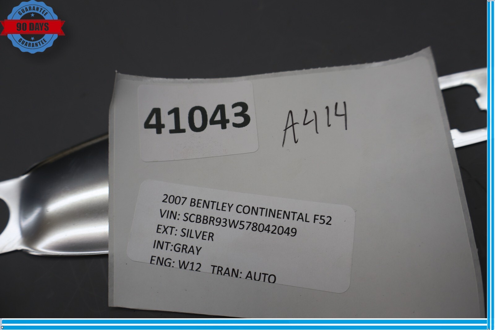 Bentley Continental Flying Spur 2006-2012 Roof handle