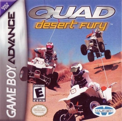 QUAD Desert Fury Nintendo Gameboy Advance GBA SP TESTED Game Boy Cartridge Only - Picture 3 of 3