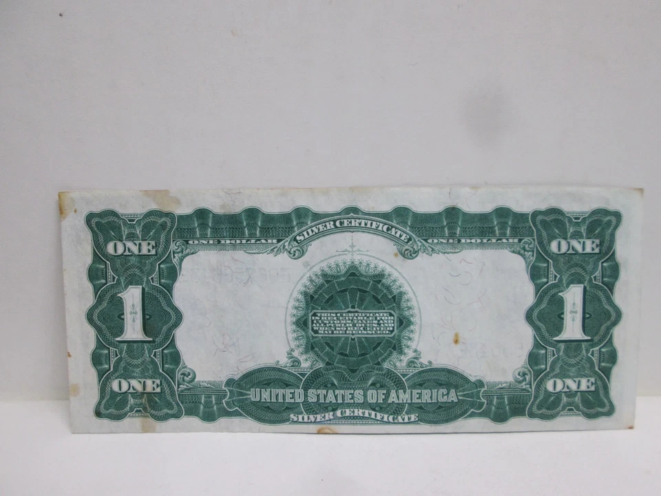 1899 US $1 SILVER CERTIFICATE BLACK EAGLE NOTE - Image 2 of 2