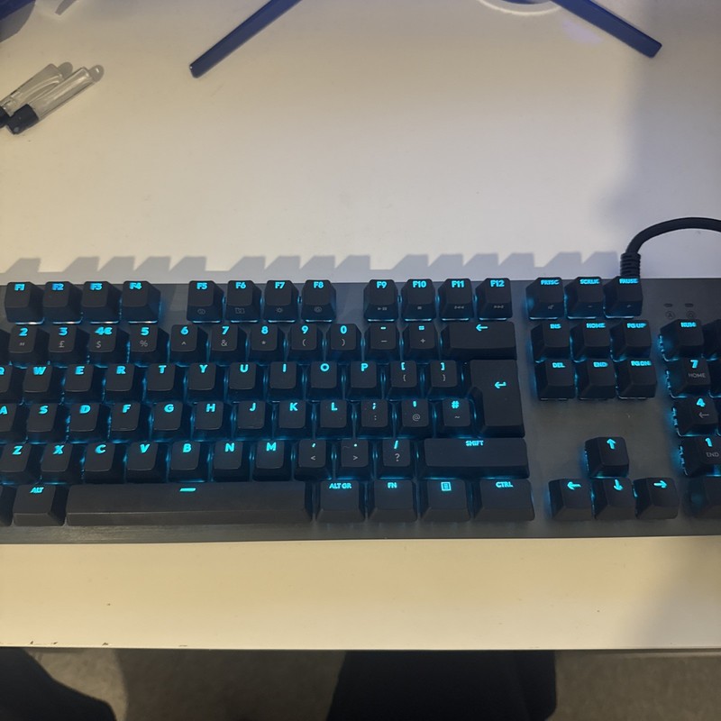 Logitech G513 Carbon Mechanical Gaming Keyboard – Fully Functional - UK Layout