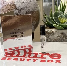 Phlur Missing Person Eau De Parfum Perfume Mini Vial Spray Travel Size Sample