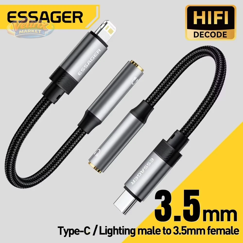 Stouchi Adattatore da USB C a jack da 3,5 mm, adattatore USB C per cuffie