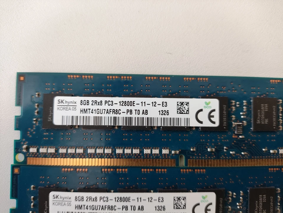 RAM SKhynix 20x 8 GB DDR3 -12800E ECC - Immagine 4 di 4