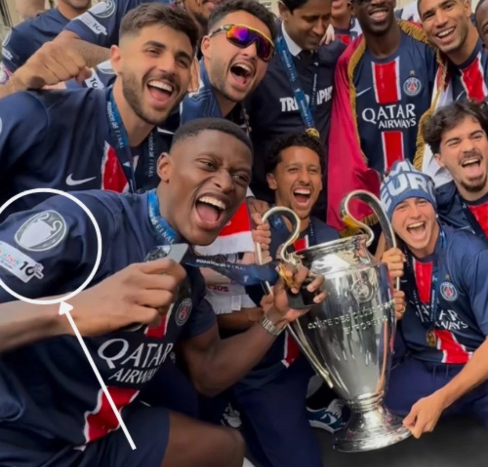 Patch Ligue Des Champions PSG 2025/2026 - Photo 3/4