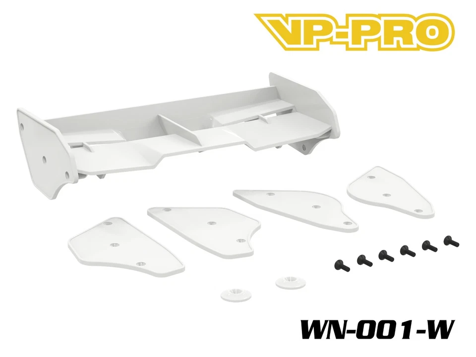 VP-PRO WN-001 1/8 Buggy Rear Wing RC Car Truggy Racing Part Associated TLR Xray - Image 3 of 4