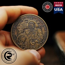 Pirate Compass Coin  EDC Reminder Coins  Souvenir Challenge Coins