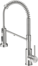 Bolden 2-in-1 Pull Down Kitchen Faucet with Spot-Free Steel Water Filter