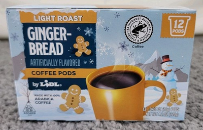 #ad #ad ​Lidl Gingerbread Coffee Pods Light Roast 12 Count K Cup Compatible Best By... $18.99