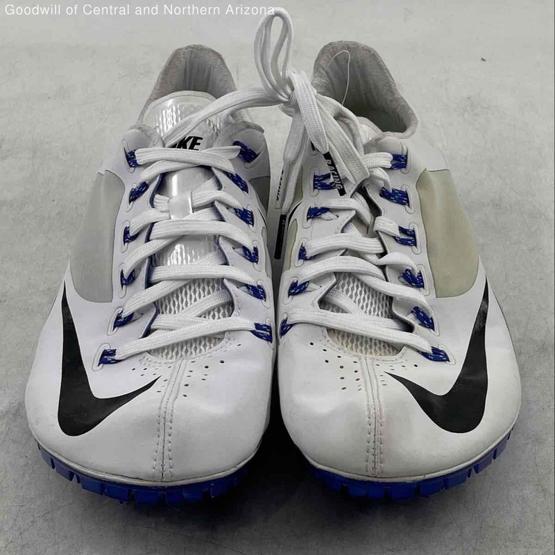 Nike Zoom Superfly R4 Racing Sprint Flywire Men's 10 White Track Cleats Spikes