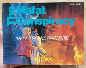 Mafat Conspiracy - Nintendo NES - CIB Complete Partial Shrink - Nice