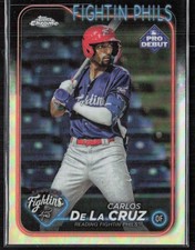 2024 Topps Pro Debut Carlos De La Cruz Chrome Refractor