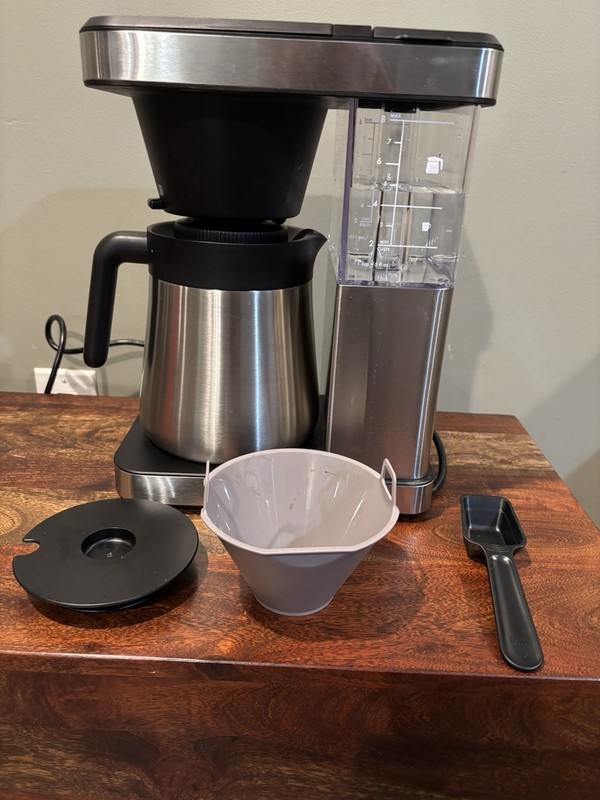 OXO Brew 8 Cup Stainless Steel Coffee Maker, 8718800, Used Good