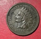 1868 US Indian Head Cent! XF Details! Semi Key Date! SHARP! Old US Coin!