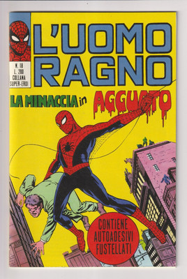 Amazing Fantasy # 15 - Italian Edition Copy Facsimile Corno - Die-cut stickers