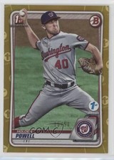 2020 Bowman Draft 1st Edition Gold Foil 15/50 Holden Powell #BD-120 0c2