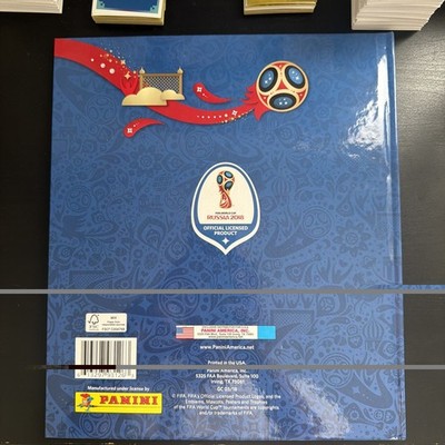 Panini FIFA World Cup Russia 2018 Hardcover Album USA 🇺🇸 Edition