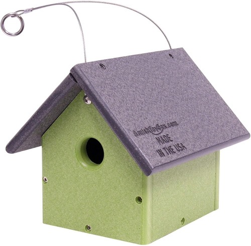 Amish-Made Chickadee or Wren House, Poly Lumber Bird House - Foto 13 di 19