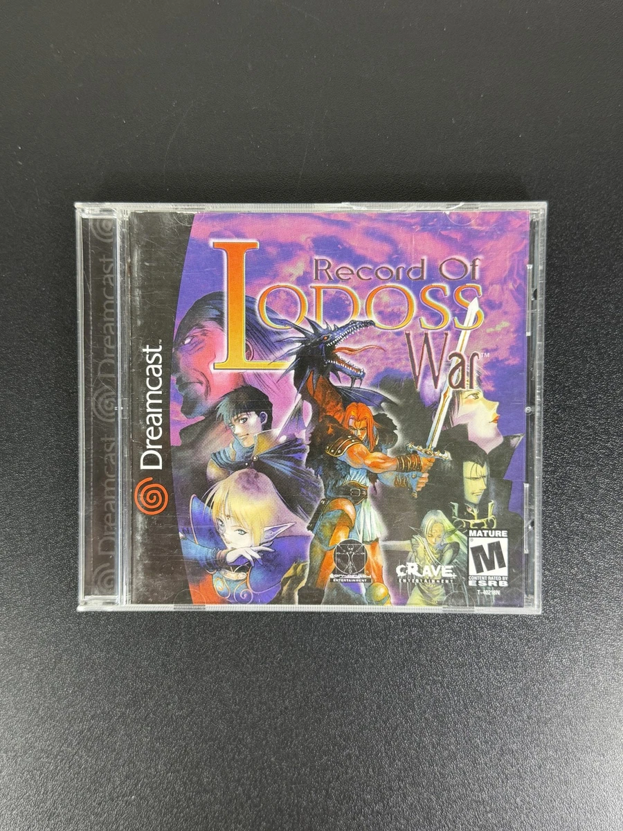 Sega Dreamcast Record of Lodoss War Video Games for sale | eBay