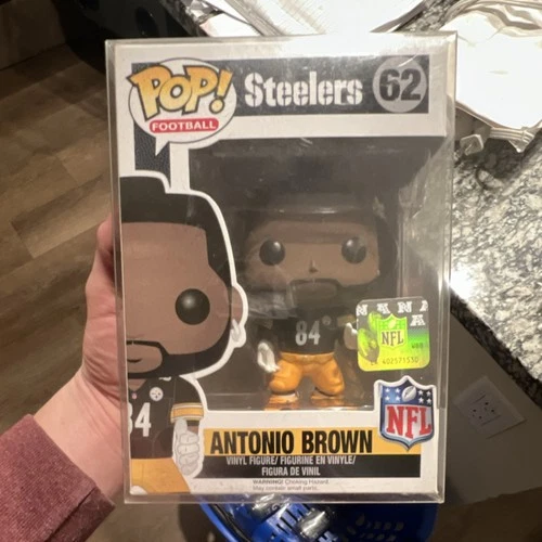 Funko NFL Antonio Brown Steelers #62 Pop! Vinyl Figure Football Collectible