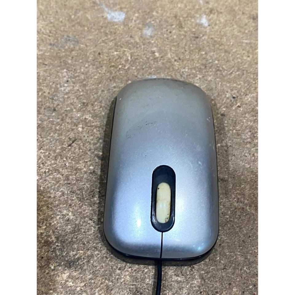 Philips TGM-6000/S Optical Mouse Silver Wired PS/2 2-Buttons Scroll Wheel for PC - Image 4 of 4