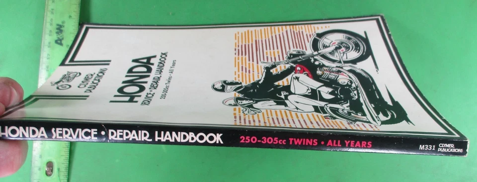 Clymer Honda CB72 CB77 CL72 CL77 C72 C77 Servizio Repair Manuale 172 Pagine M331 - Immagine 2 di 4