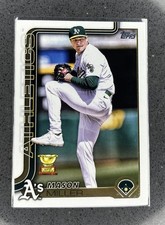 2025 Topps Series 2 #571 Mason Miller Athletics All-Star Rookie Gold Cup