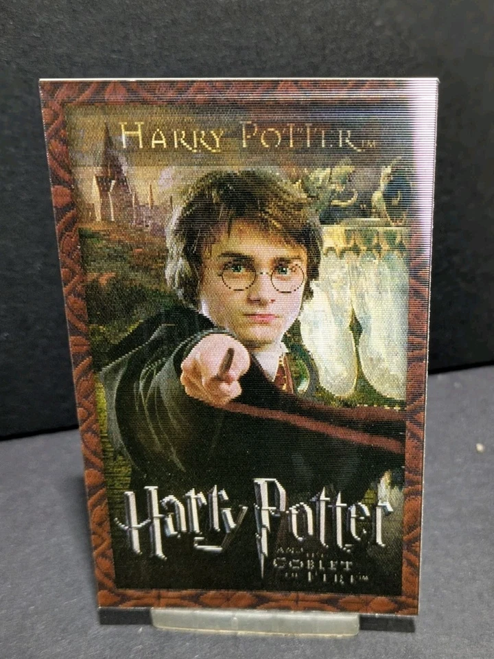 Rare Harry Potter & the GoF 2005 Lenticular Card Warner Bros - Image 3 of 4