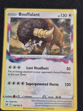 148/196 Bouffalant Non Holo Rare Lost Origin Pokémon TCG