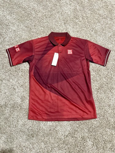 Uniqlo Tennis Men’s Polo Shirt Nishikori Kei Size L 2023 US Open