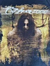 Vintage Ozzy Osbourne T Shirt Ozzfest 2000 Metal Festival All Sport Events XL