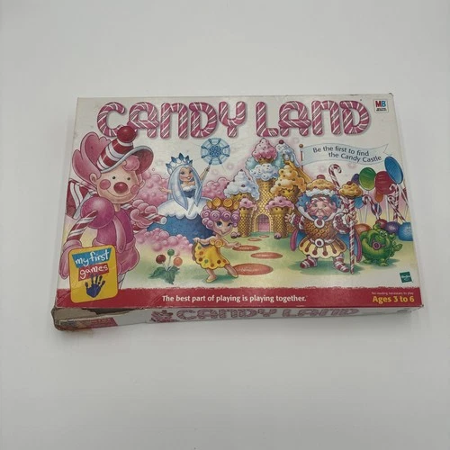Vintage 1999 Candy Land Board Game Milton Bradley Candyland Read description